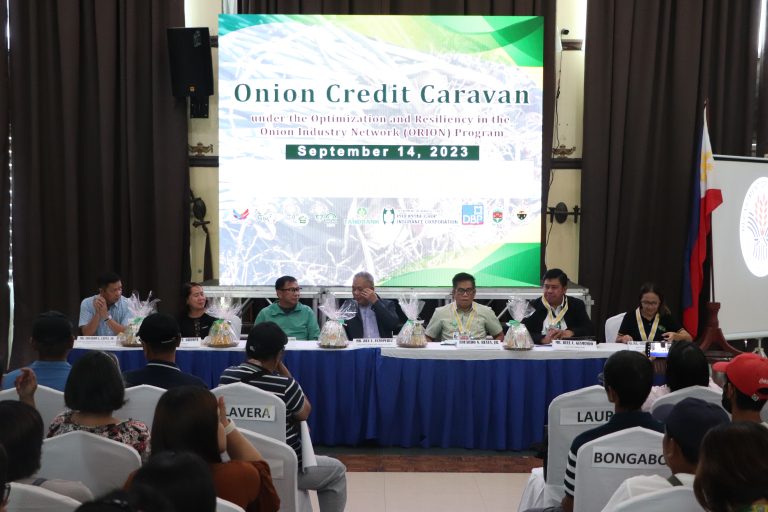 DA conducts credit caravan for Nueva Ecija onion farmers